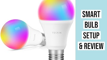 Smart LED Bulb Teckin SB60||Unboxing and review for Smart LED Bulb
