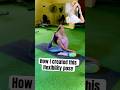 How I created this flexibility pose #remix #love #music #dance
