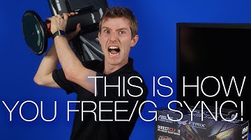 How to Setup Freesync and Gsync Feat. Samsung U28E850