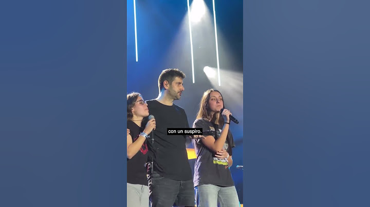 Melendi se sorprende ante el nivel de la fan a la que invitó a cantar