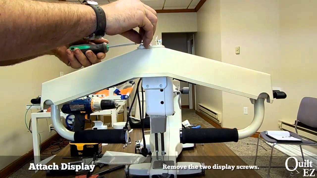Perfect Stitch Assembly on a Handi Quilter QuiltEZ YouTube