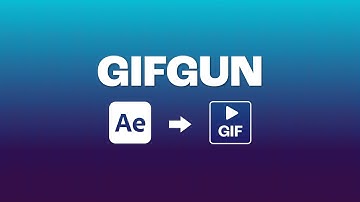 How to Export GIFs in After Effects with GifGun 2 - Fast & Easy