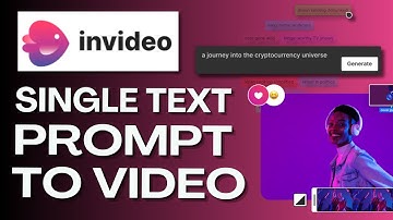 How To Make Video From Single Text Prompt With Invideo AI
