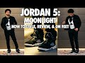 jordan 5 moonlight outfit