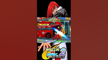 Iori Ex Groove 100% Combo Capcom vs SNK 2#retrogaming