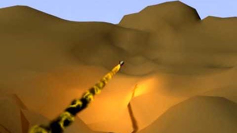 Maya 2010 3D Rocket Animation test - Camera 3