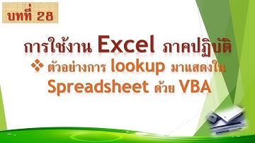 ฟรีExcel28_ตัวอย่างค้นหารูปใส่Excelอัตโนมัติด้วยVBA / Find Photo using VBA