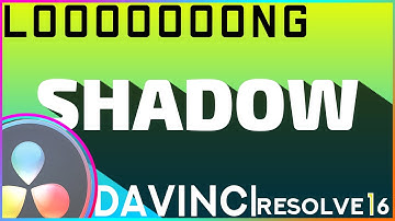 Long Text Shadow Effect In Davinci Resolve 16