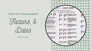 Stat 412 10: Working with Factors and Dates in R with lubridate and forcats