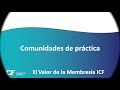 Qué son las Comunidades de práctica ICF