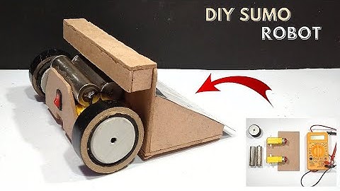 How To Make A Sumo Robot At Home