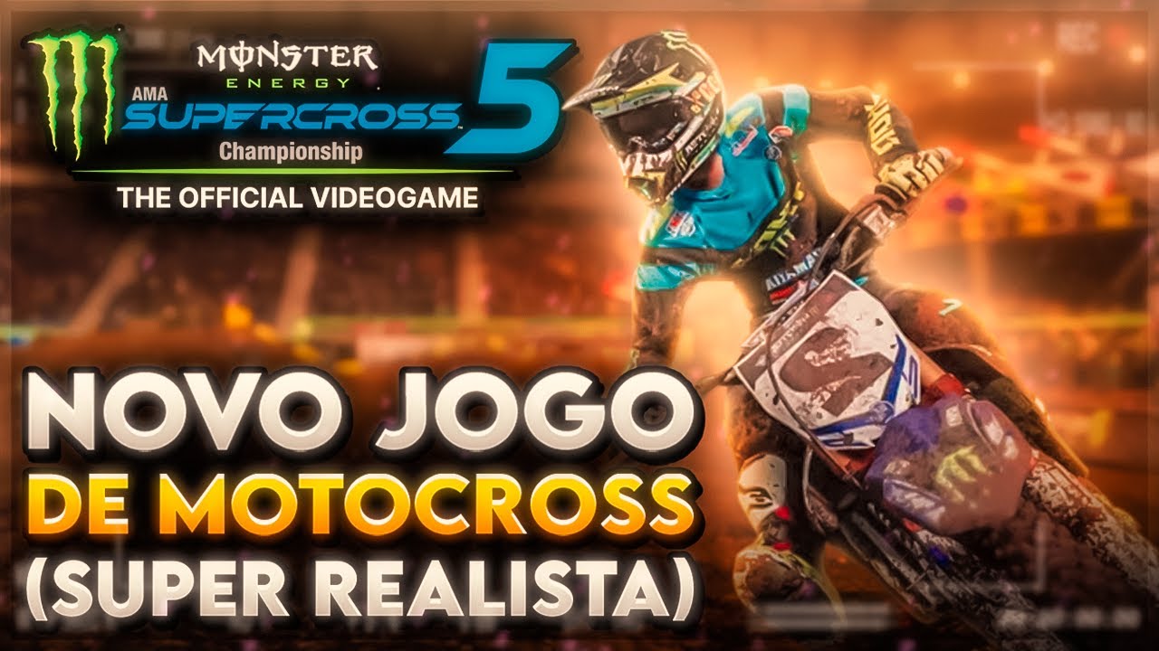 NOVO JOGO de MOTOCROSS REALISTA!!! - Monster Energy Supercross 3 