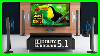 5.1 Dolby Surround Sound Test Demo - Nature Sounds 🍃