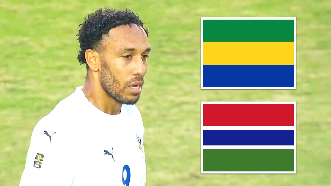 Gabon vs Gambie | Aubameyang Super Hattrick & Red card | Incredible Match | All Goals & Highlights