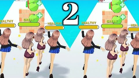 Run Healthy Game 3D All Levels Part 2/iOS, Walkthrough, iPhone, update gameplay 2022