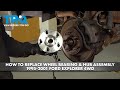 How to Replace Front Wheel Bearing  Hub Assembly 1995-2001 Ford Explorer 4WD