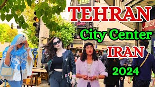 IRAN 2024-Walking In The City Center Of Tehran