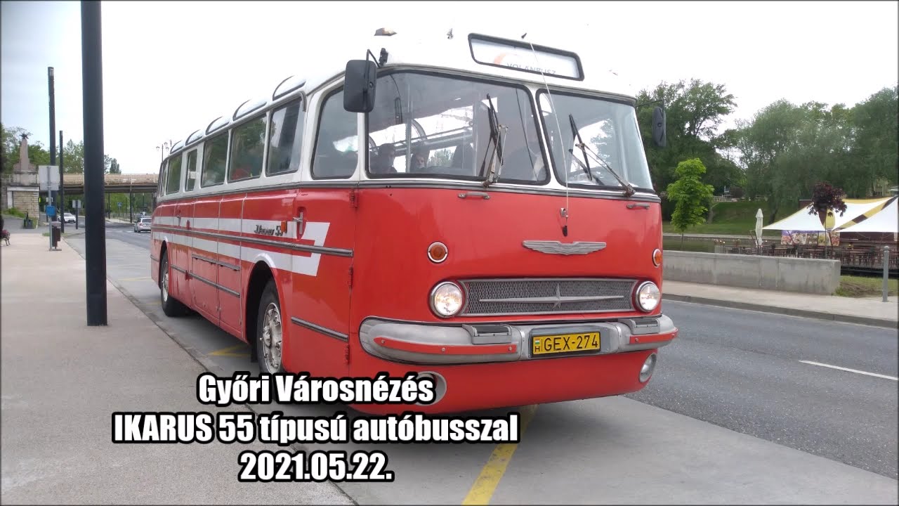 Győri Városnézés Ikarus 55 Autóbusszal [GEX-274]