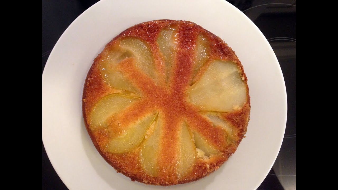 Pear-Marzipan Cake | Birnen Marzipankuchen - YouTube