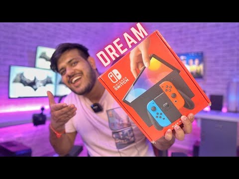 Unboxing My Nintendo Switch OLED - *DREAM* 😍