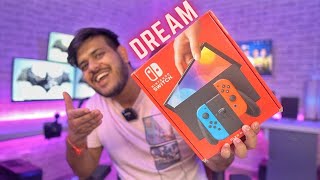 Unboxing My Nintendo Switch OLED - *DREAM* 😍