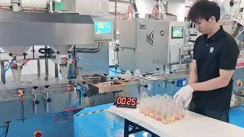 #16Richpacking  lane #gummybear counting machine