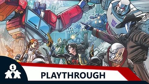 GI Joe Deck Builder + Transformers New Alliances | Playthrough | with Jason