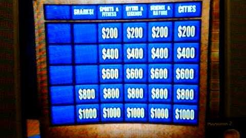 PS2 Jeopardy! Game 5 Part 1