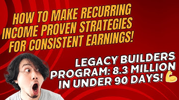 How to Make Recurring Income Proven Strategies for Consistent Earnings