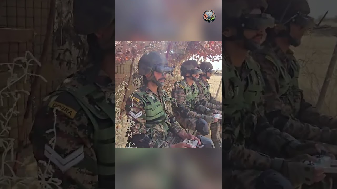 Министр обороны Раджнатх Сингх наблюдает за мощью армии на учениях «Тхар Шакти» | 