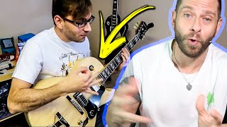 Fui ver o BRKsEDU tocando GUITARRA