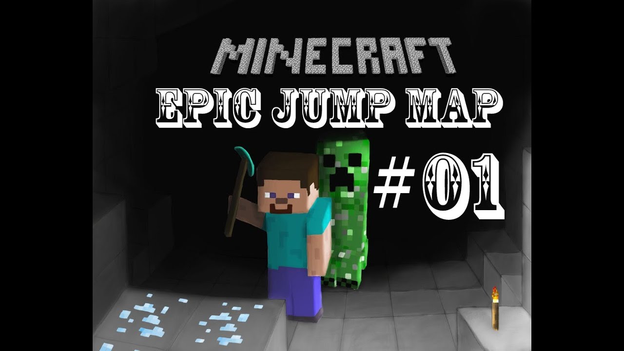Let's play Minecraft Adventure Maps german - EPIC JUMP MAP #01 - YouTube