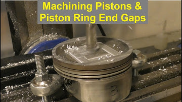 E55 Engine Rebuild - Part 3 (Machining Pistons & Ring End Gaps)