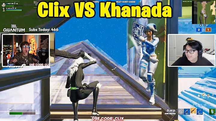 Clix VS Khanada 2v2 TOXIC Fights w/ wtj vet & Eomzo!