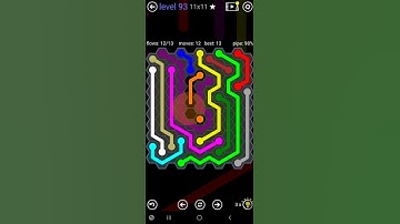 How To Solve Flow Free Hexes 11x11 Mania Level 93 Board Walk Through Solution Walkthrough