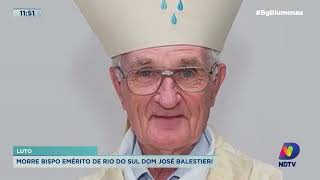 Morre Dom Jose Balestieri bispo emerito de Rio do Sul