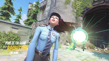 Eichenwalde quad kill, saved by Reinhardt! Win game! Double D.Va