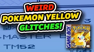 WEIRD Pokemon Yellow Glitches!