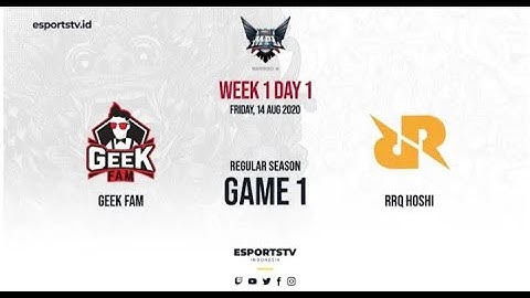Geek Fam vs RRQ Hoshi GAME 1 MPL ID S6 Week 1 Day 1   RRQ vs Geek Cloud Ex9