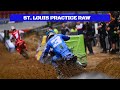 St louis  raw practice  supercross 2024 ft jett lawrence tomacsexton  more