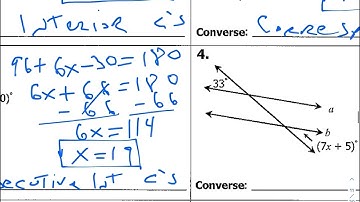 Proving Lines Parallel with Algebra