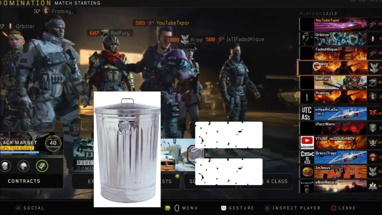 TRASH TALKER Brecci Trapz GETS EXPOSED BO4 6v6 (leaves the game)