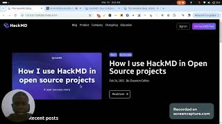 HackMD Blog Page