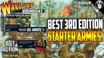 The BEST Starter Armies for Bolt Action 3rd Edition!