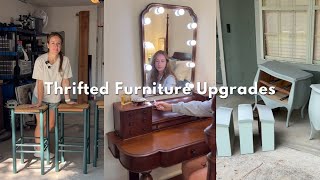 3 Furniture Updates For the House | DIY Bar Stools Makeover