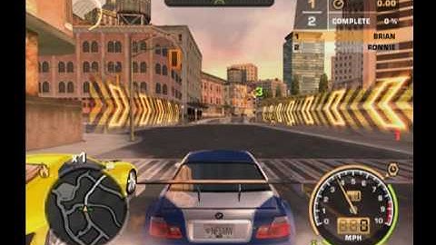 Need For Speed Most wanted PS2 Gameplay part.1
