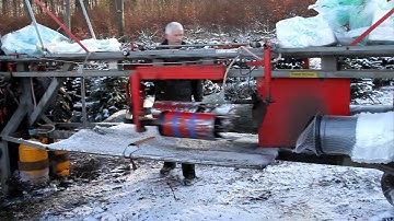 Netting christmas trees at Collet
