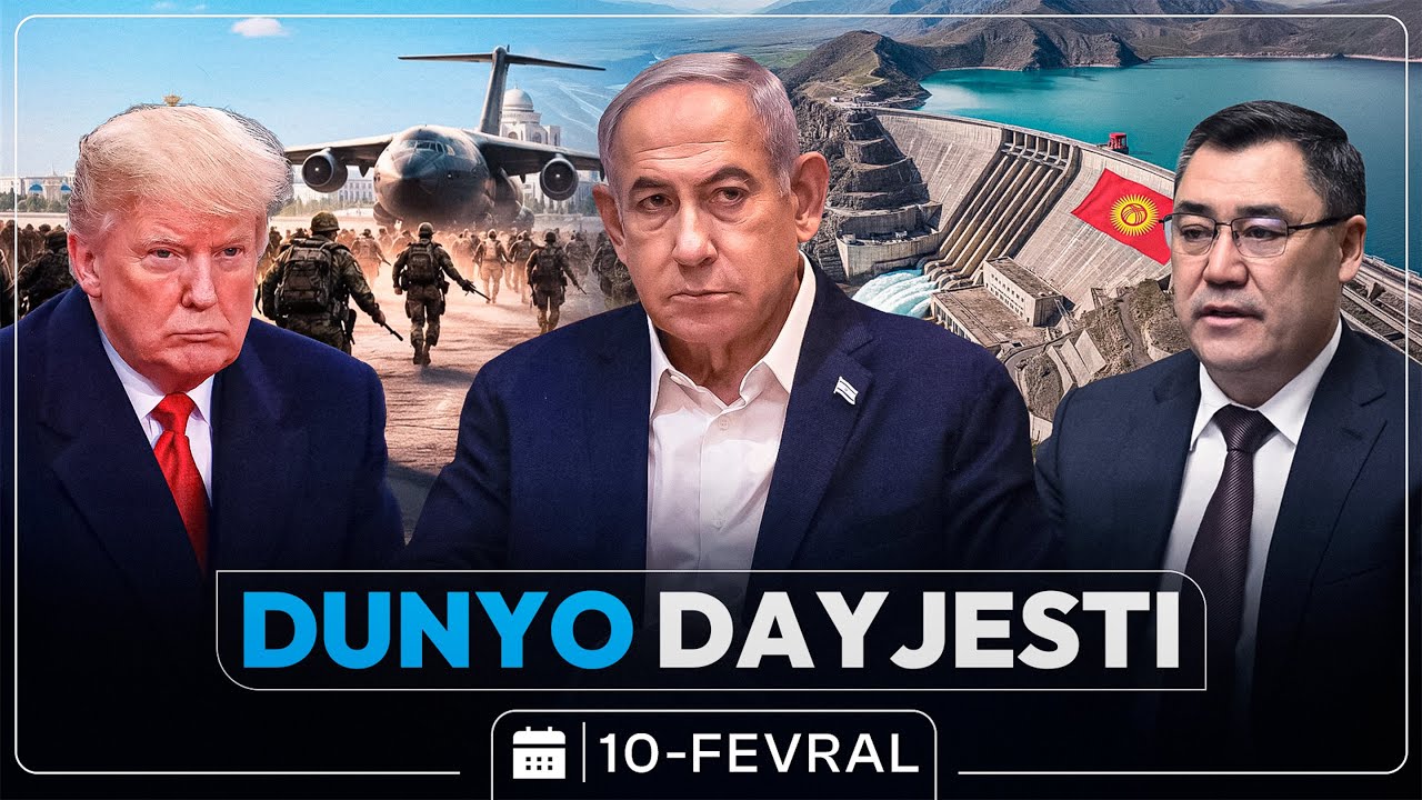 Isroil Eronga mustaqil zarba beradimi? Qirg‘iziston suv muammosini ko‘tardi, Sitsiliyada ko‘chki