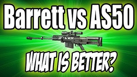 MW3 Tips & Tricks: Barrett 50 Cal vs AS50 - The BEST Sniper in Modern Warfare 3? (Modern Warfare 3)