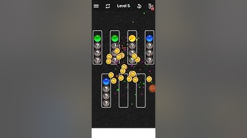 ball sort color puzzle game 😎😍 level- 1 to 5 😎😍 #shorts #viral #youtube #ballsortpuzzle